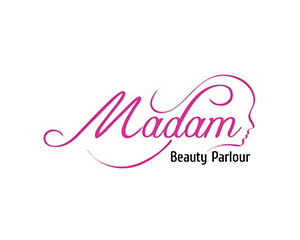 madam-beauty-parlour-logo-design