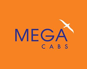 mega-cabs-logo-design
