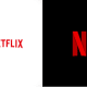 Evolution of the Netflix logo from its original design to the modern version, highlighting colors, fonts, and the meaning behind the changes