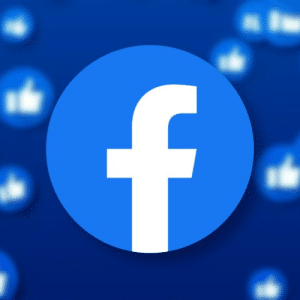 The Facebook logo and the history of the company