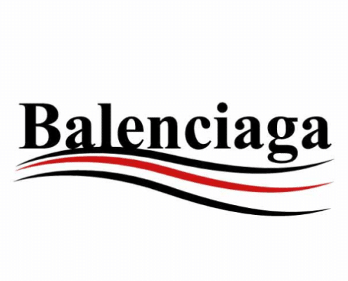 Balenciaga logo went from being traditional to being modern